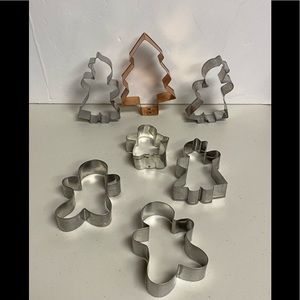 Home Interiors  gingerbread ladies, children, gingerbread man and pine cutters